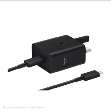 شارژر دیواری سامسونگ مدل EP-T4511XBEGAE توان 45 وات به همراه کابل دو سر تایپ سی 1.8 متر – Original